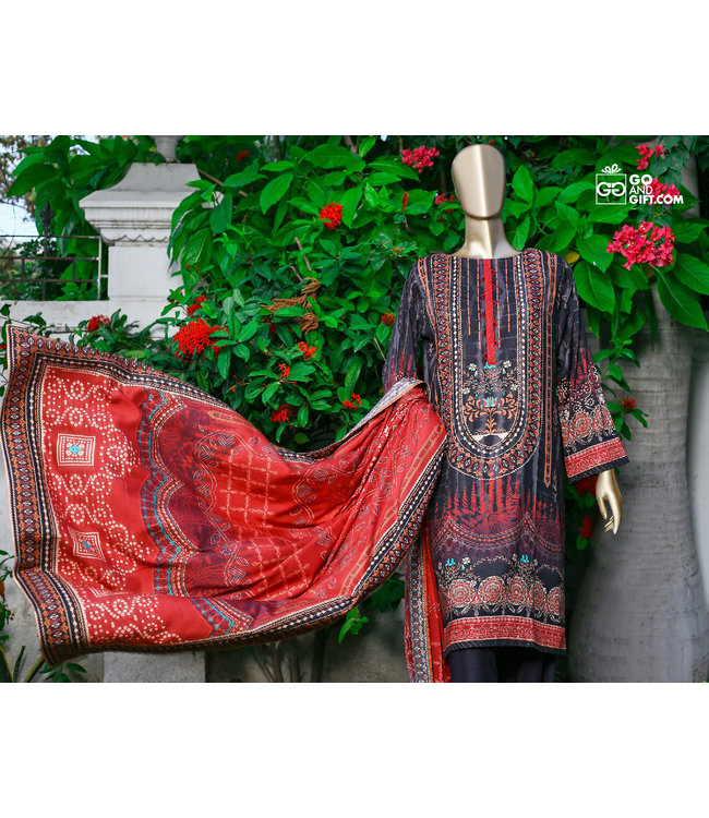 Bin Saeed Bin Saeed Linen Suit V4-211205