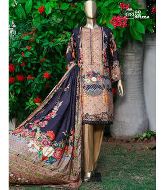 Bin Saeed Bin Saeed Linen Suit V4-211208