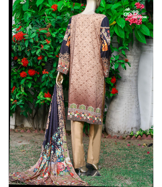 Bin Saeed Bin Saeed Linen Suit V4-211208