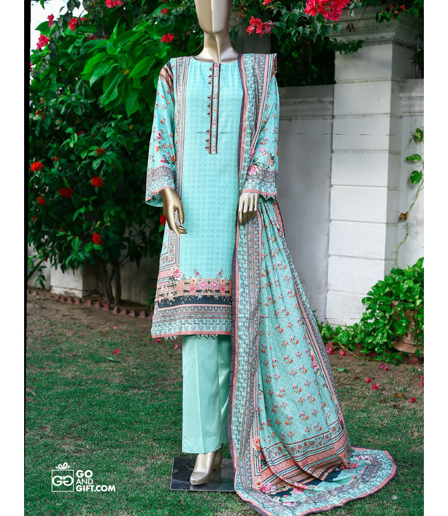 Bin Saeed Bin Saeed Linen Suit V4-211204