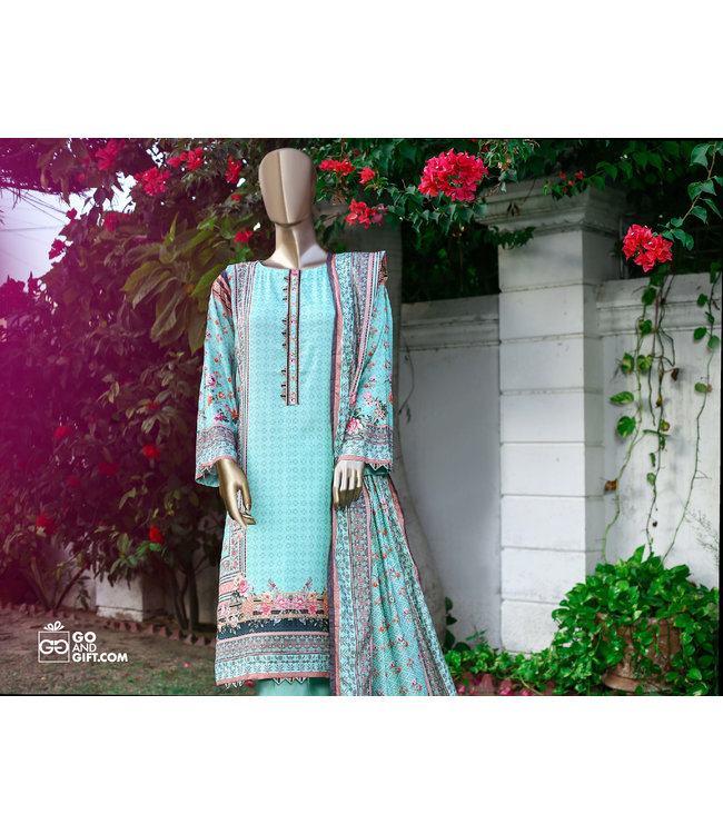 Bin Saeed Bin Saeed Linen Suit V4-211204