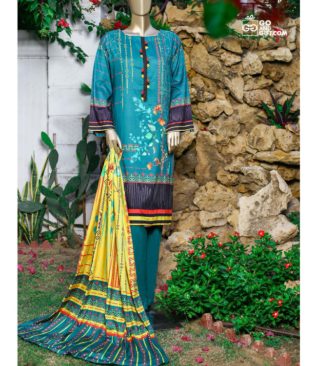Bin Saeed Bin Saeed Linen Suit V4-211210
