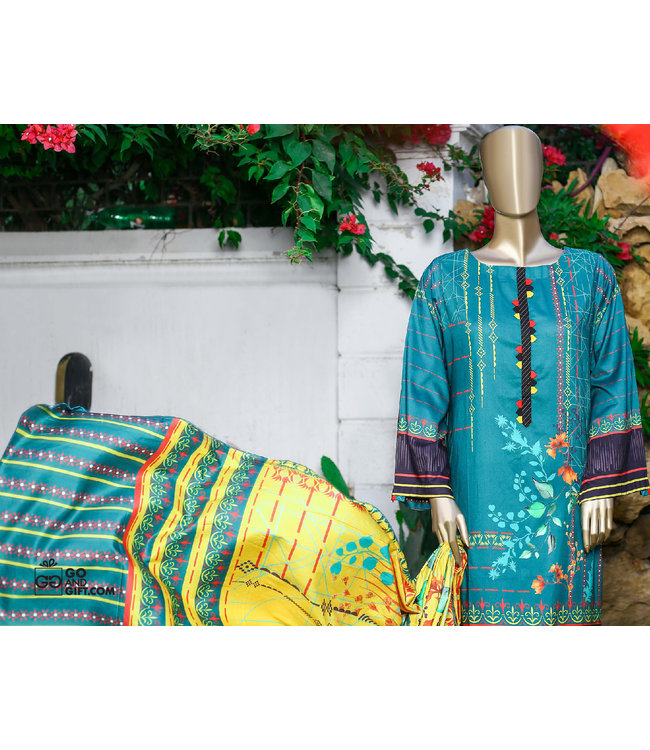 Bin Saeed Bin Saeed Linen Suit V4-211210