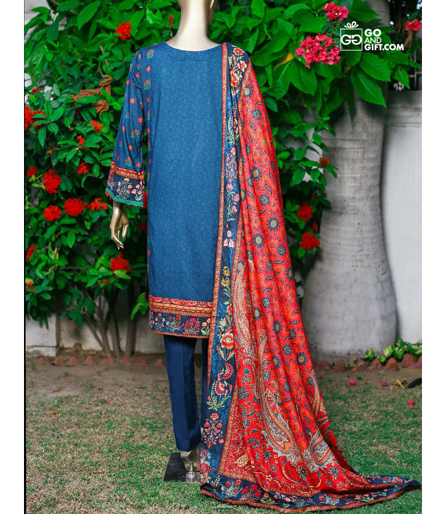 Bin Saeed Bin Saeed Linen Suit V4-211203