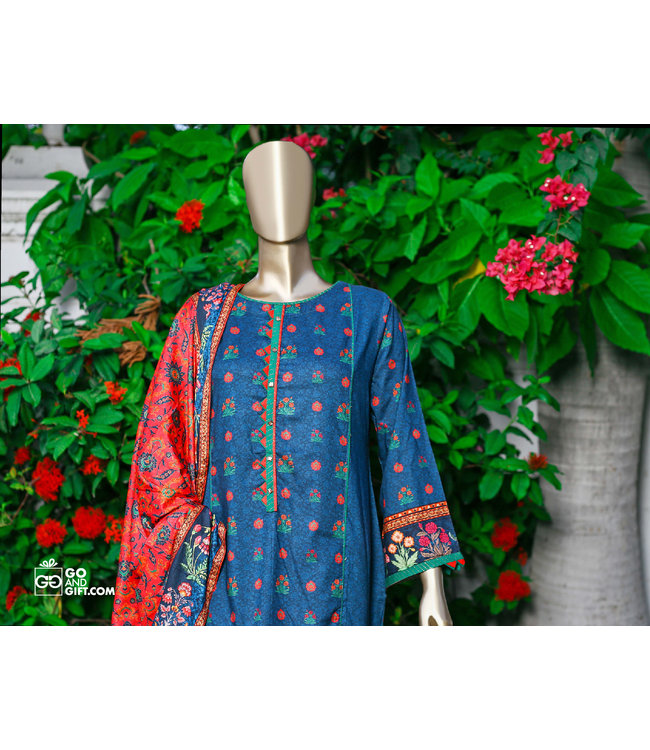 Bin Saeed Bin Saeed Linen Suit V4-211203