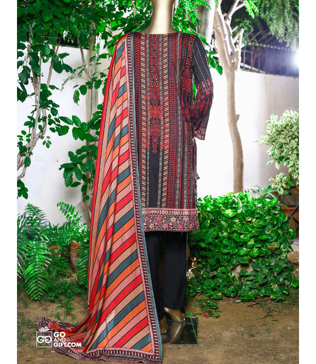 Bin Saeed Bin Saeed Linen Suit V4-211209