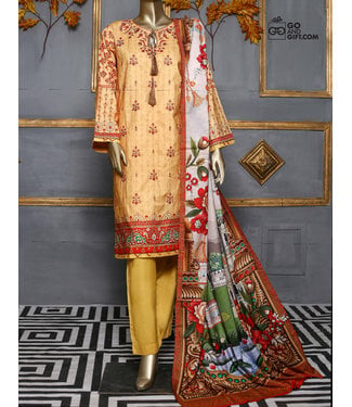 Bin Saeed Bin Saeed Linen Suit V4-211213