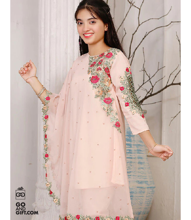 PINKPETALS Pearl Cape Kidswear-PK