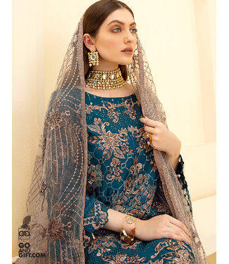 Rangoon Rangoon Embroidered Chiffon