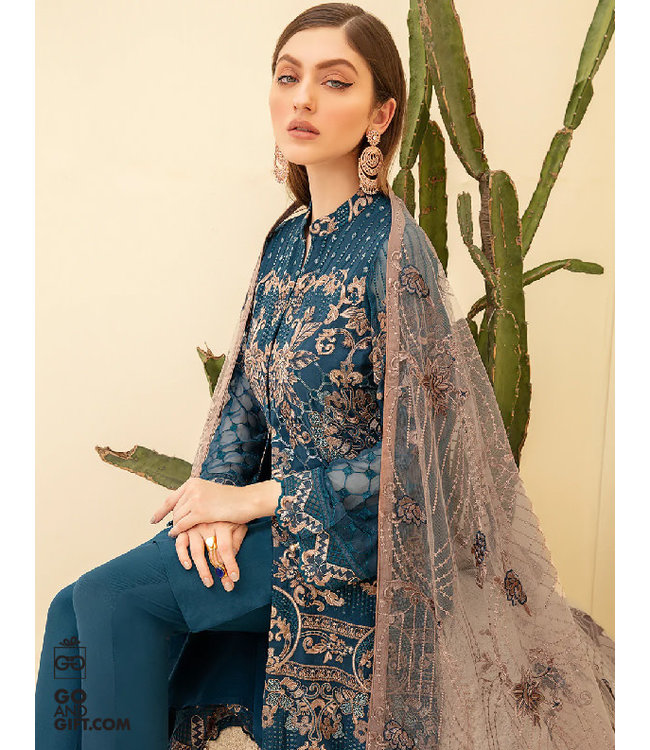 Rangoon Embroidered Chiffon