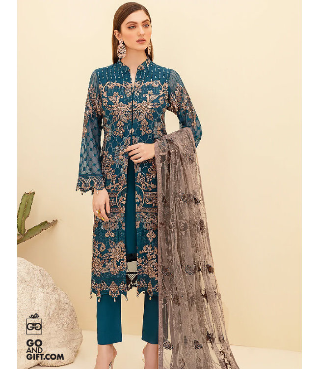 Rangoon Embroidered Chiffon