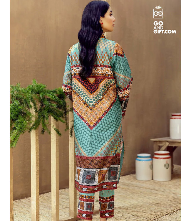 Adan's Libas ALB Pret Lawn Evening Glance