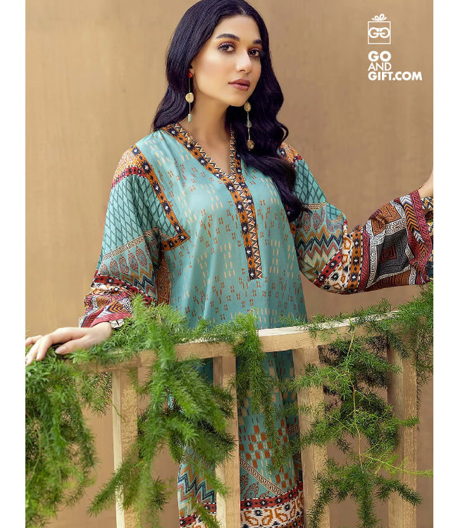 Adan's Libas ALB Pret Lawn Evening Glance