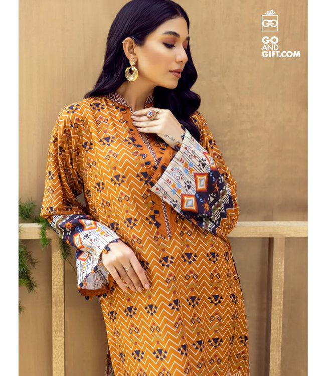 Adan's Libas ALB Pret Lawn Hazel Craft