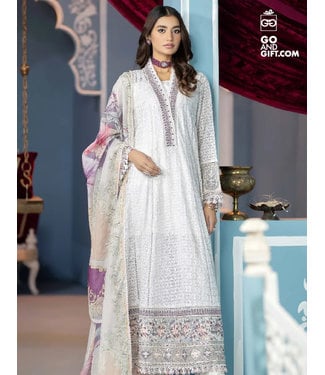 Adan's Libas Chikankari Lueur Pearl