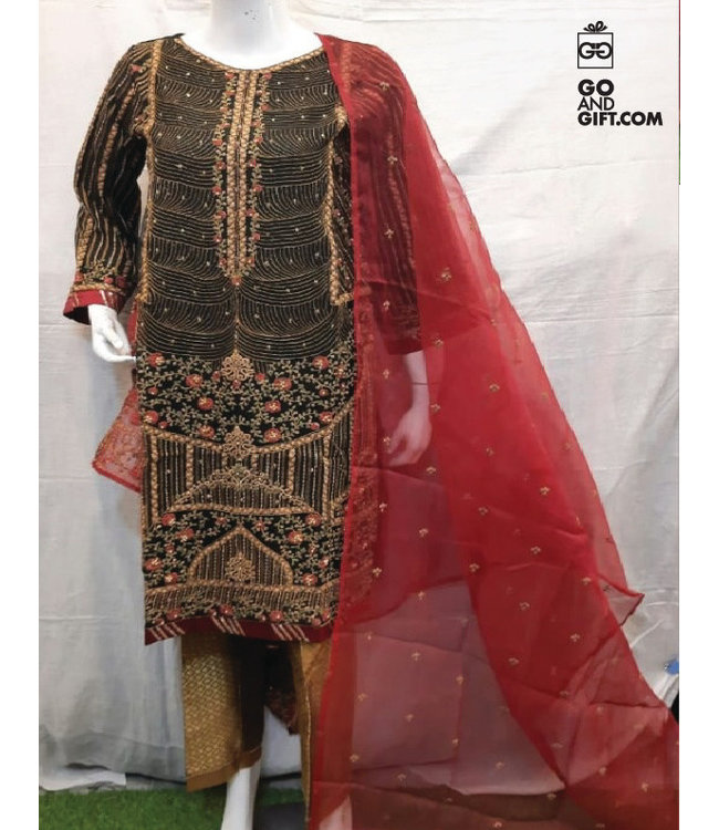 Bin Saeed Bin Saeed Organza Embroidery