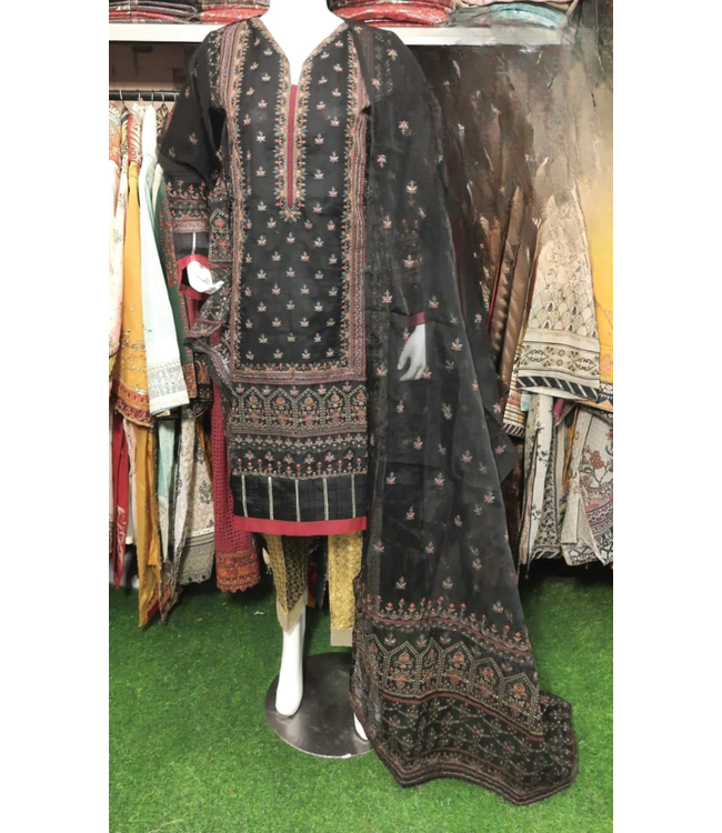 Bin Saeed Bin Saeed Organza Embroidery