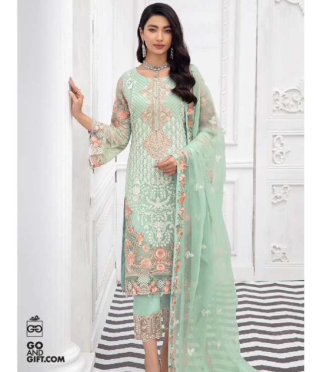 Rangoon Embroidered Chiffon