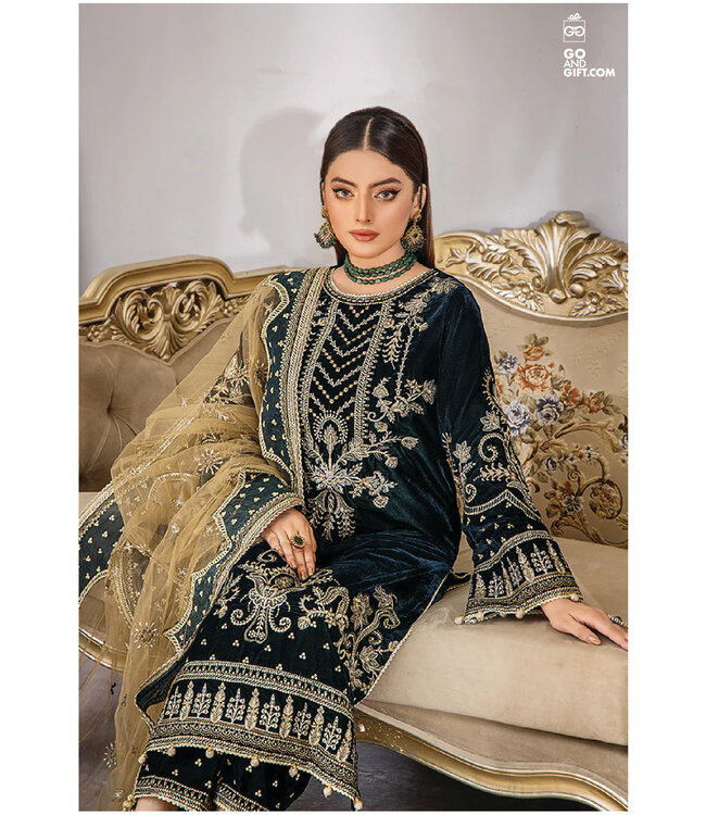 Adan's Libas Velvet-5384-AL