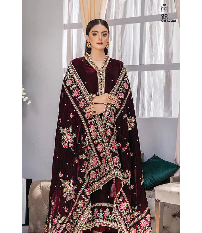 Adan's Libas Velvet-5382-AL