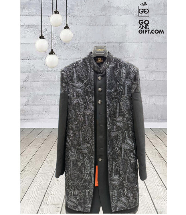 Nimantran Indo-western Kurta Suit -26692t5