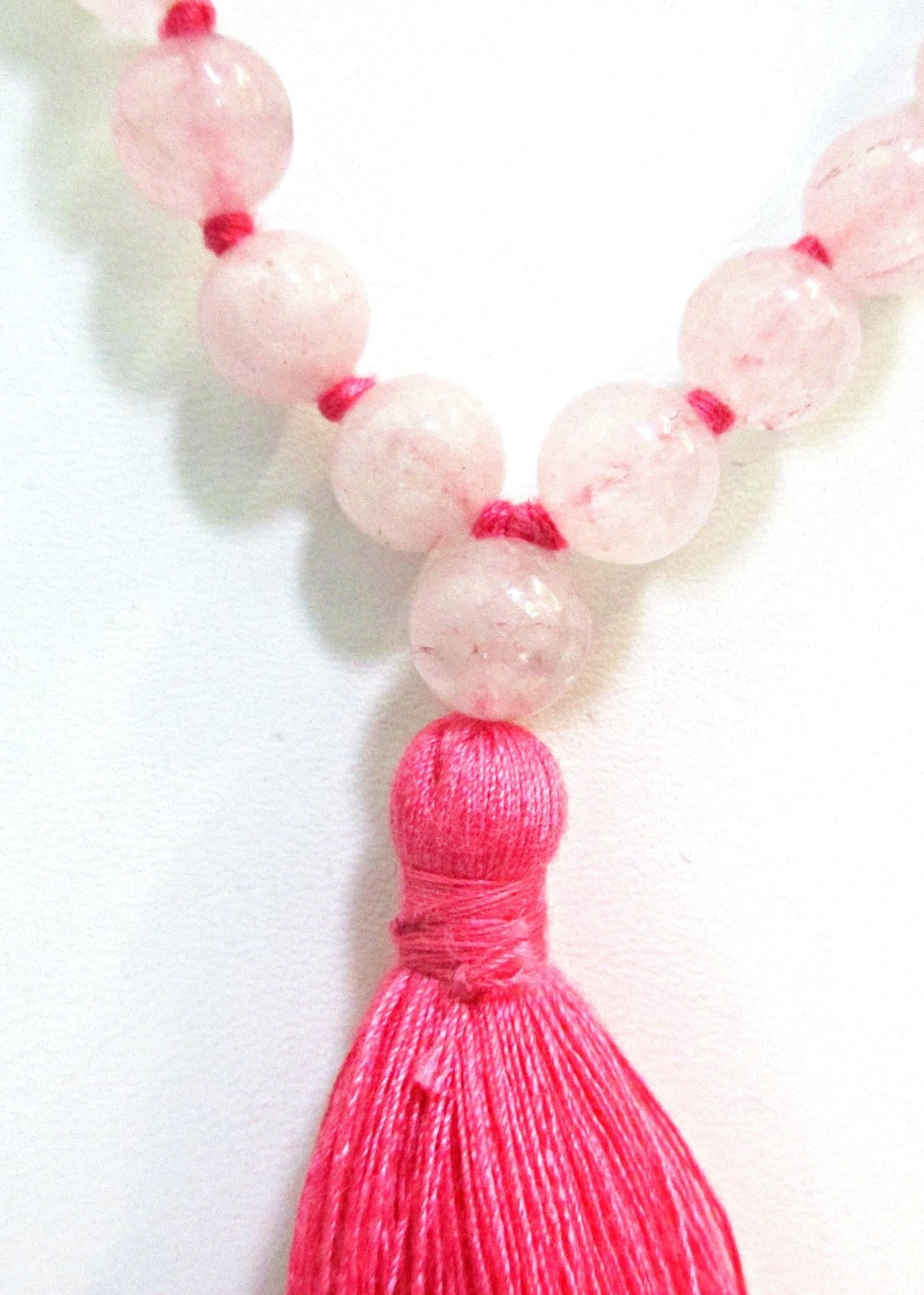 Minerals & Mystics Rose Quartz Mala