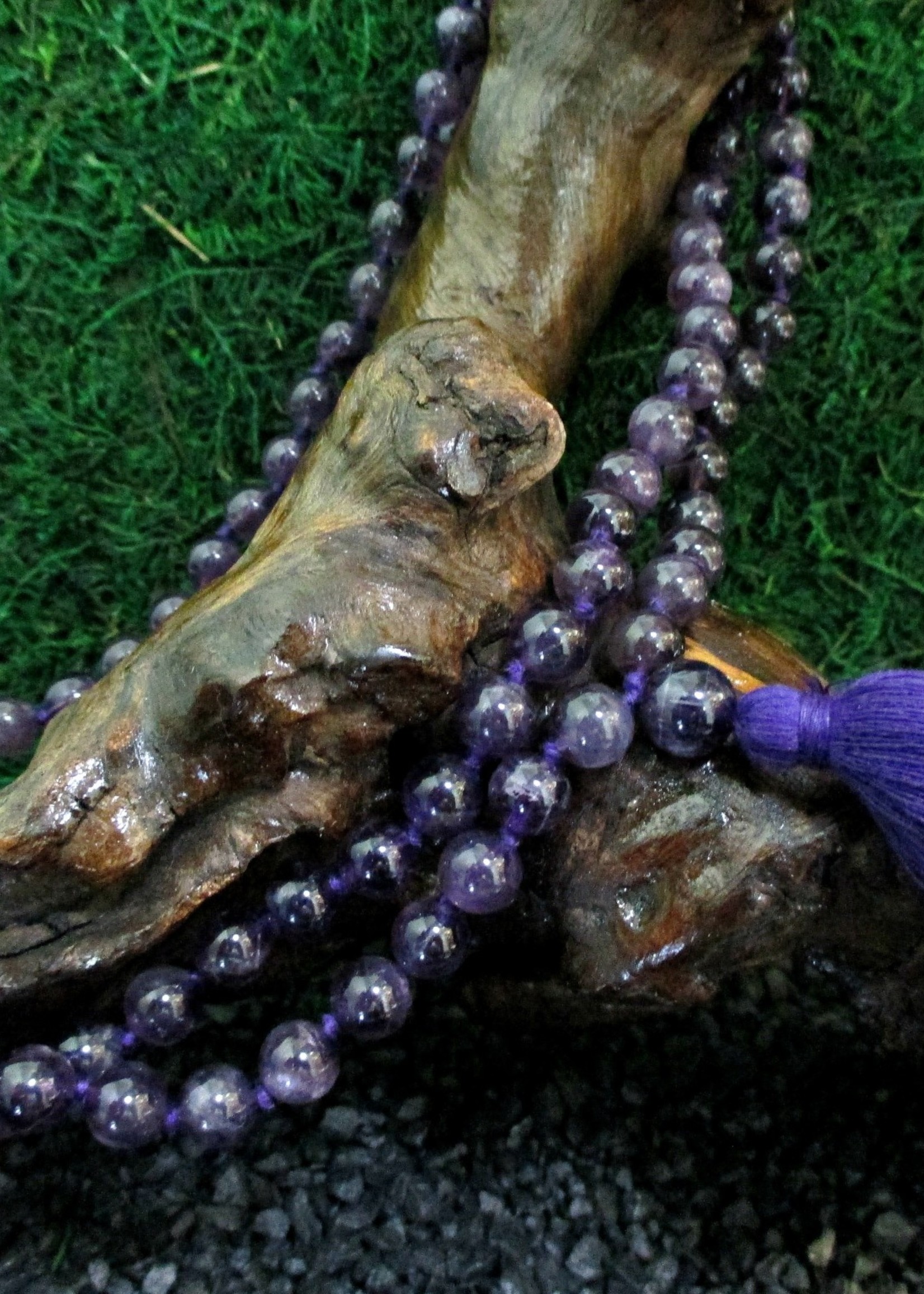 Minerals & Mystics Amethyst Mala