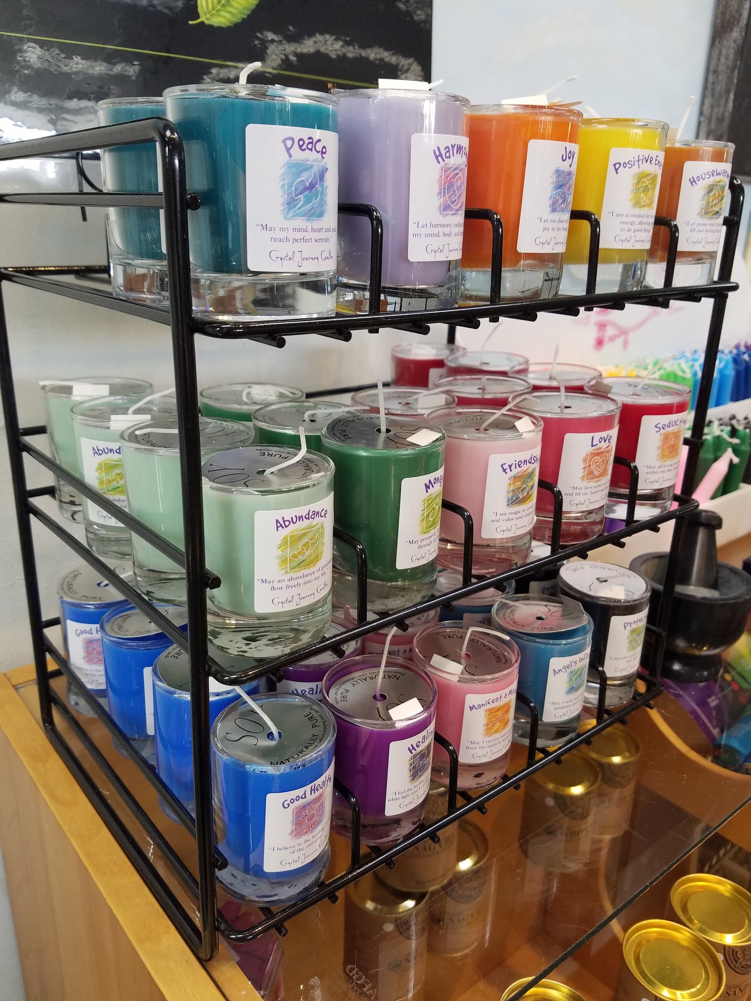 Soy Votive Candle Minerals and Mystics