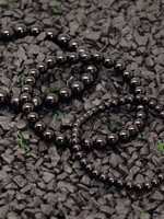 Minerals & Mystics Black Tourmaline Beaded Bracelet