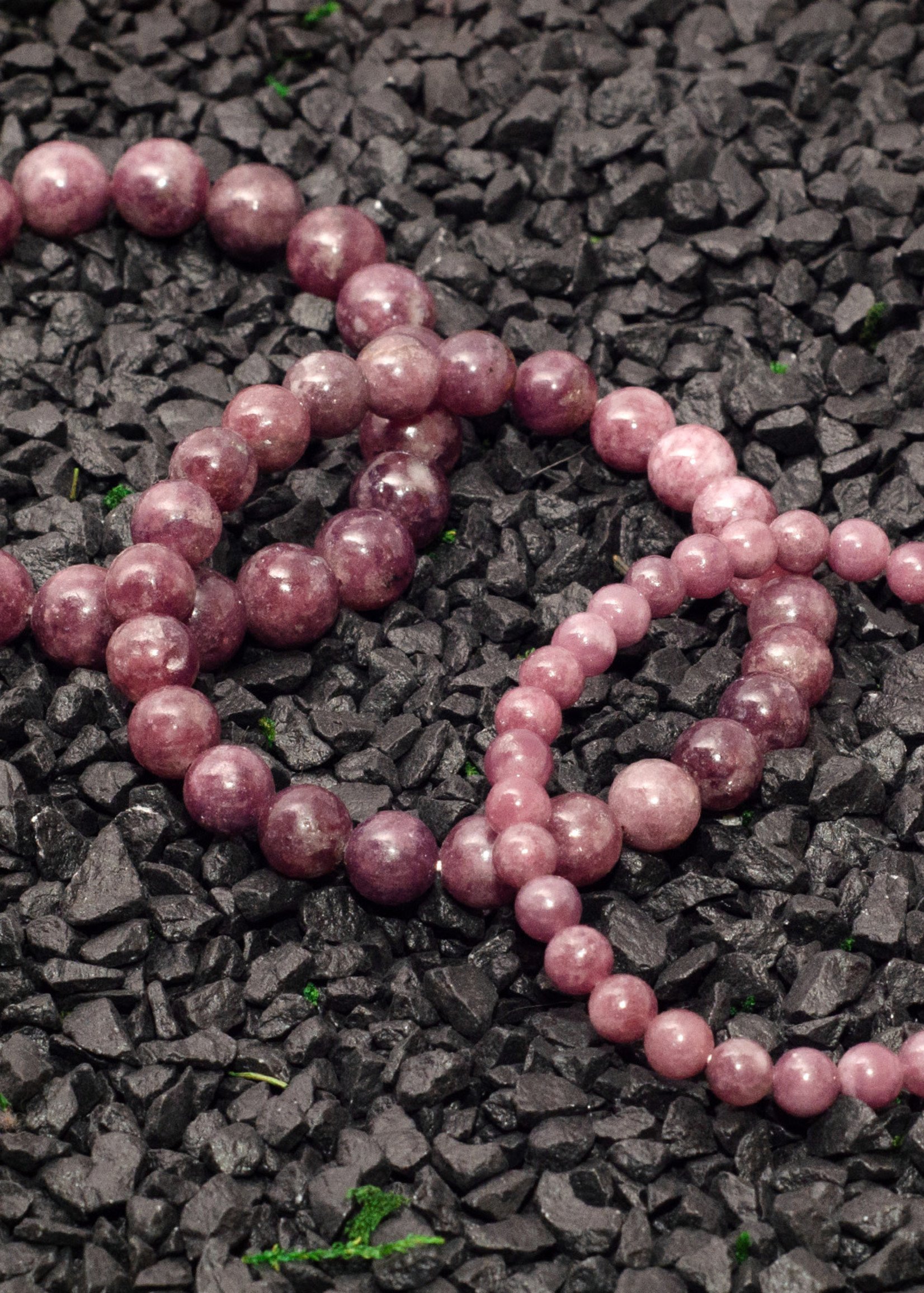 Minerals & Mystics Lepidolite Beaded Bracelet