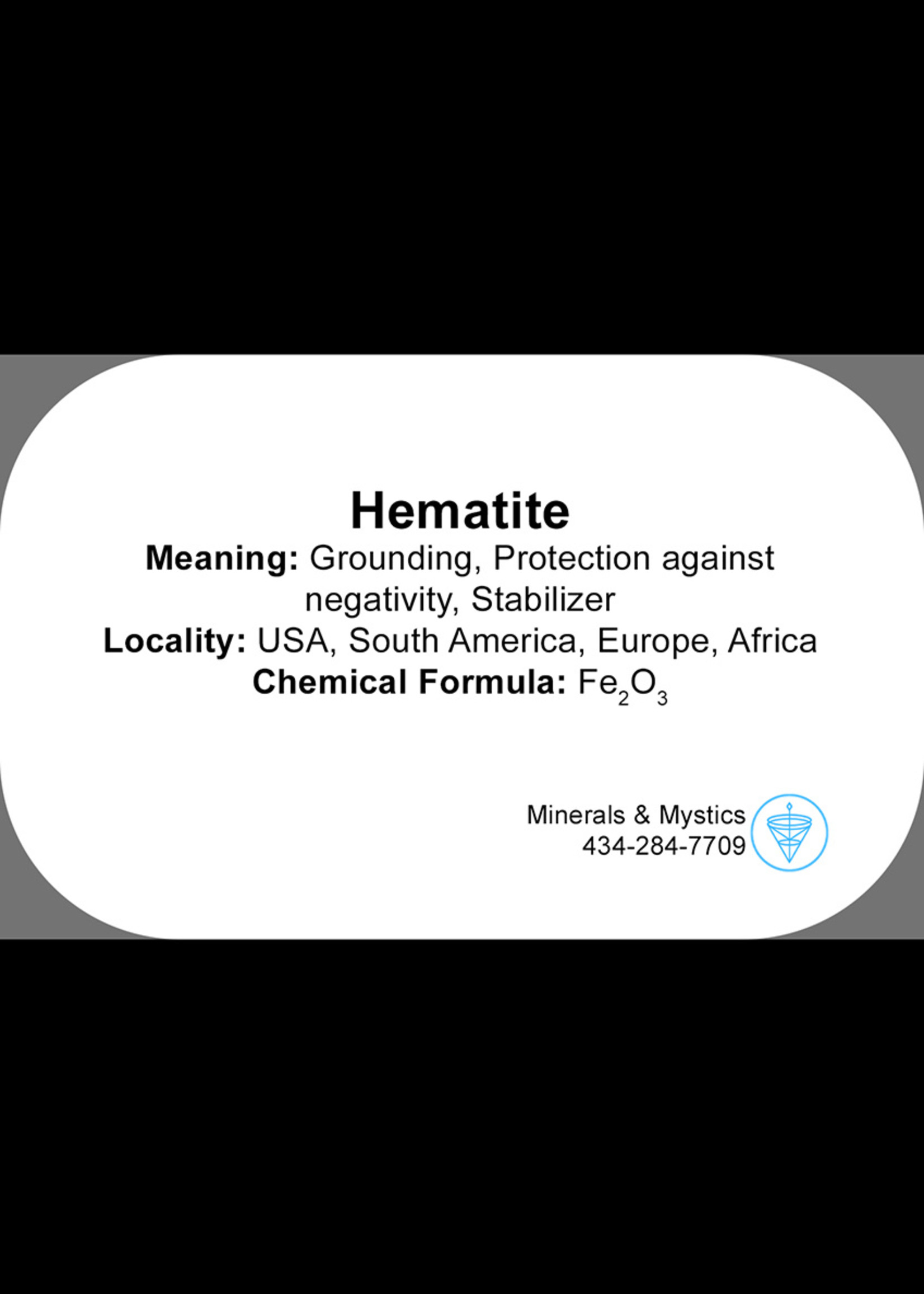Minerals & Mystics Amethyst Hematite Beaded Bracelet