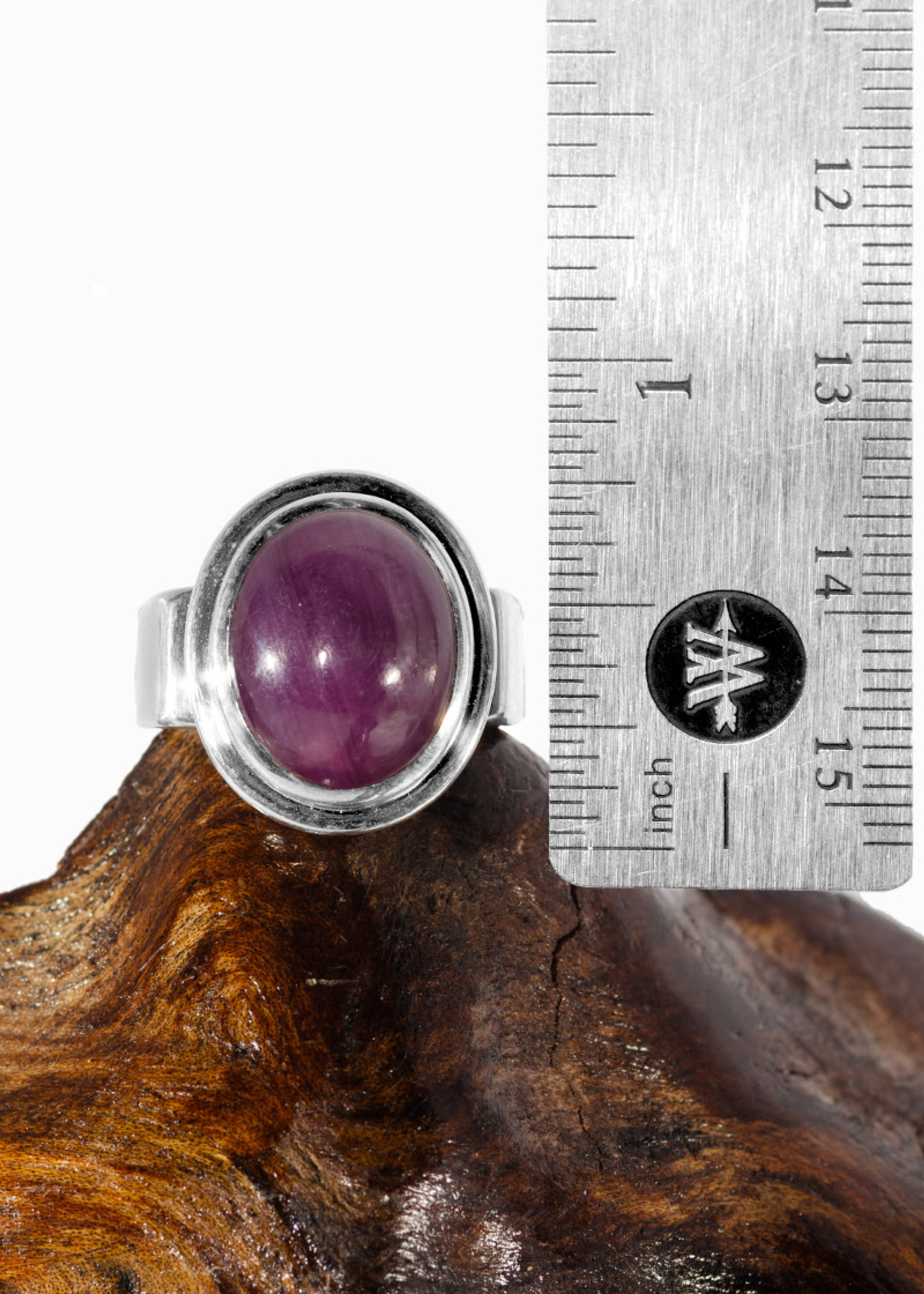Minerals & Mystics Ruby Ring - Star Ruby