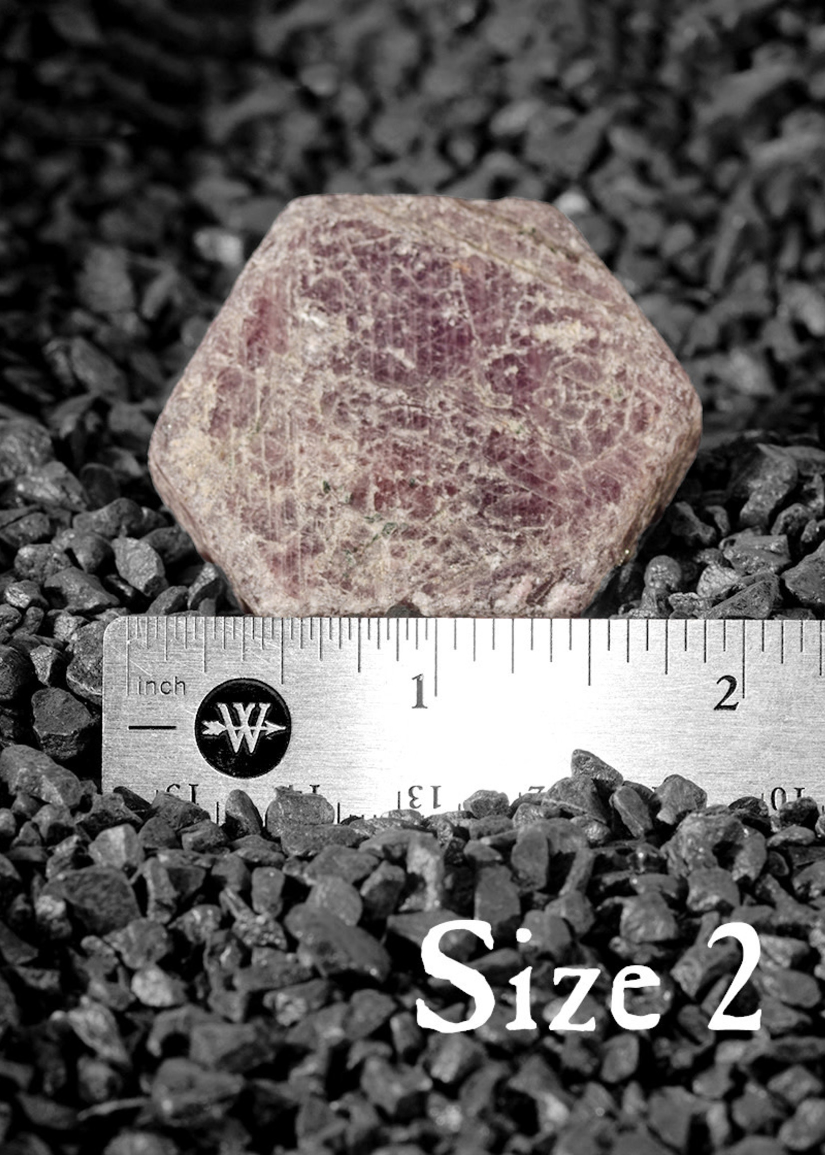 Minerals & Mystics Ruby Unpolished Crystal