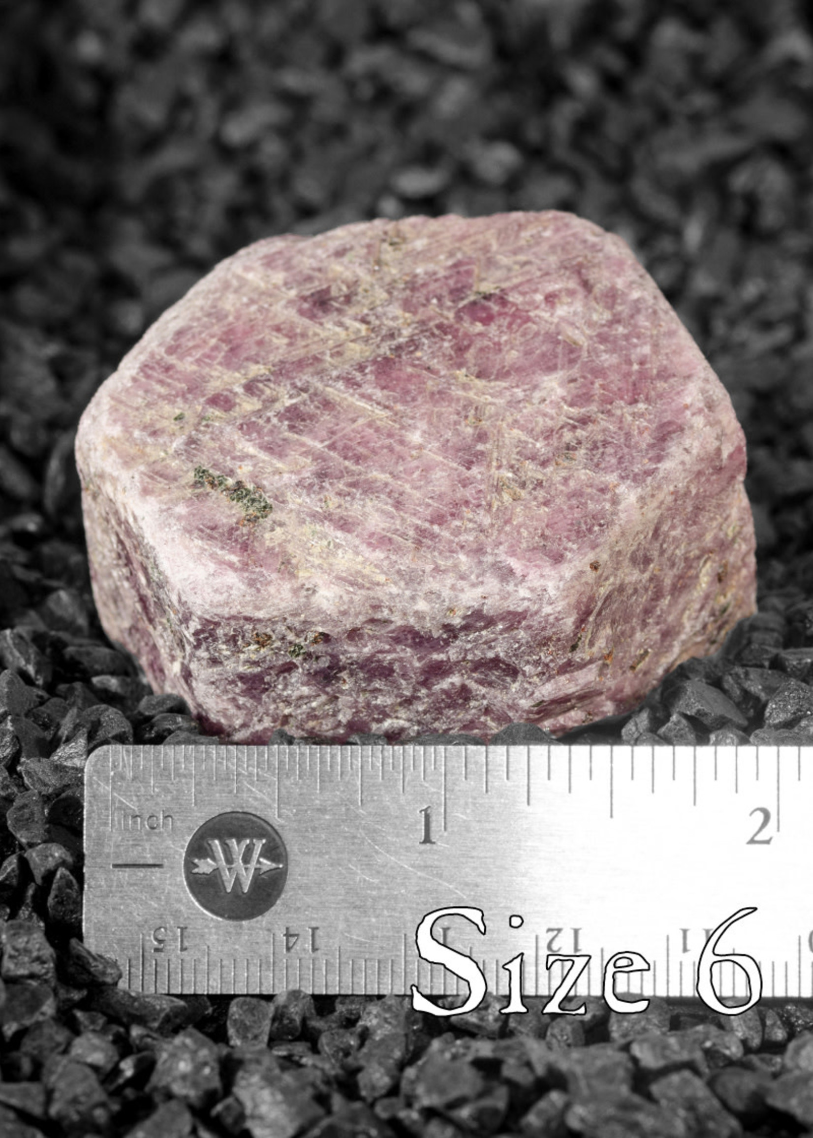 Minerals & Mystics Ruby Unpolished Crystal
