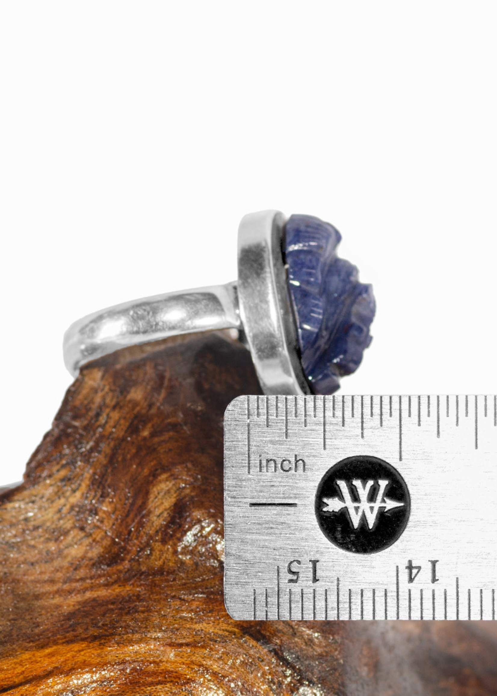 Minerals & Mystics Ganesh Lapis Ring