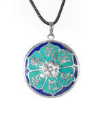 Minerals & Mystics Lapis Turquoise Pendant