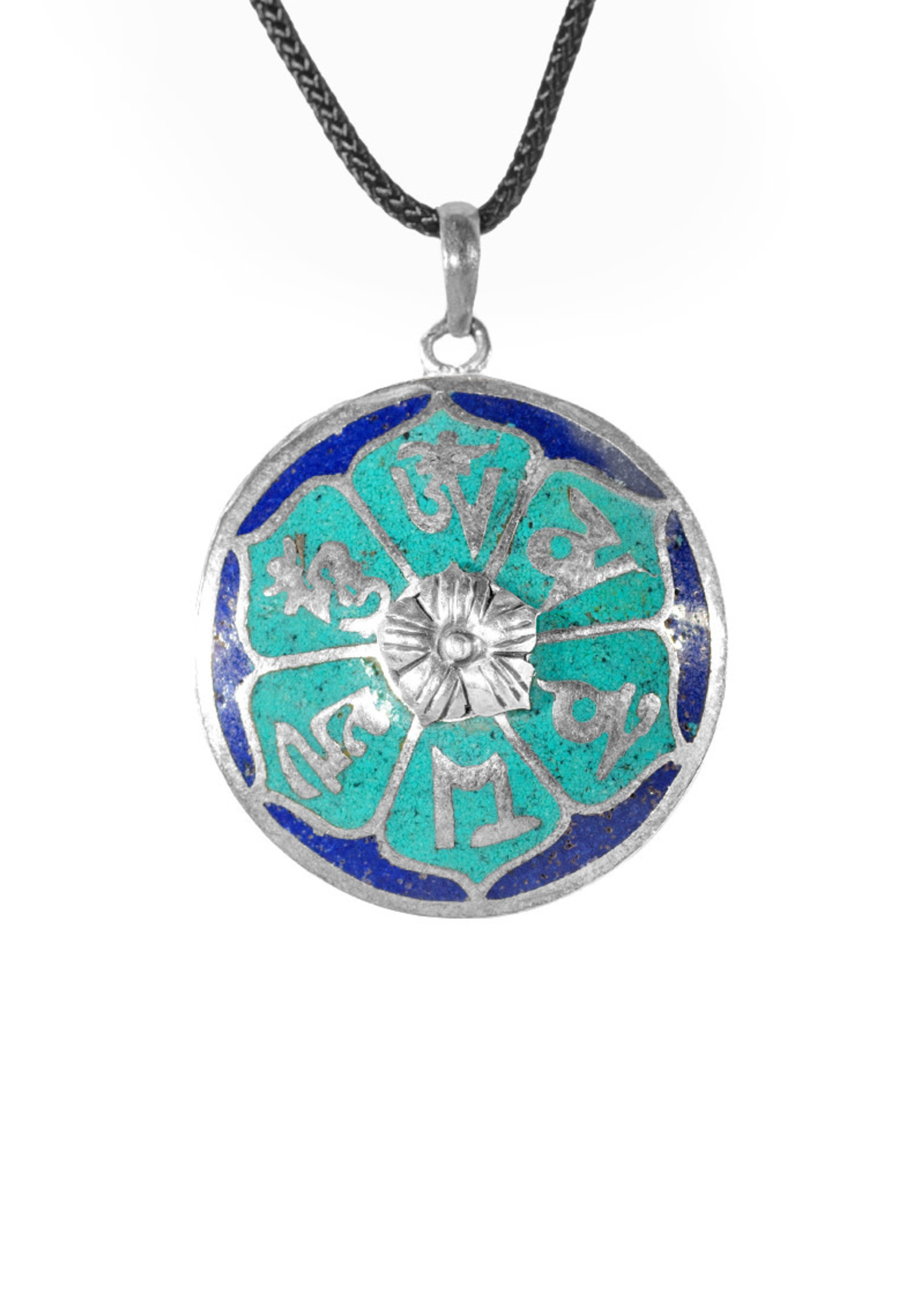 Minerals & Mystics Lapis Turquoise Pendant
