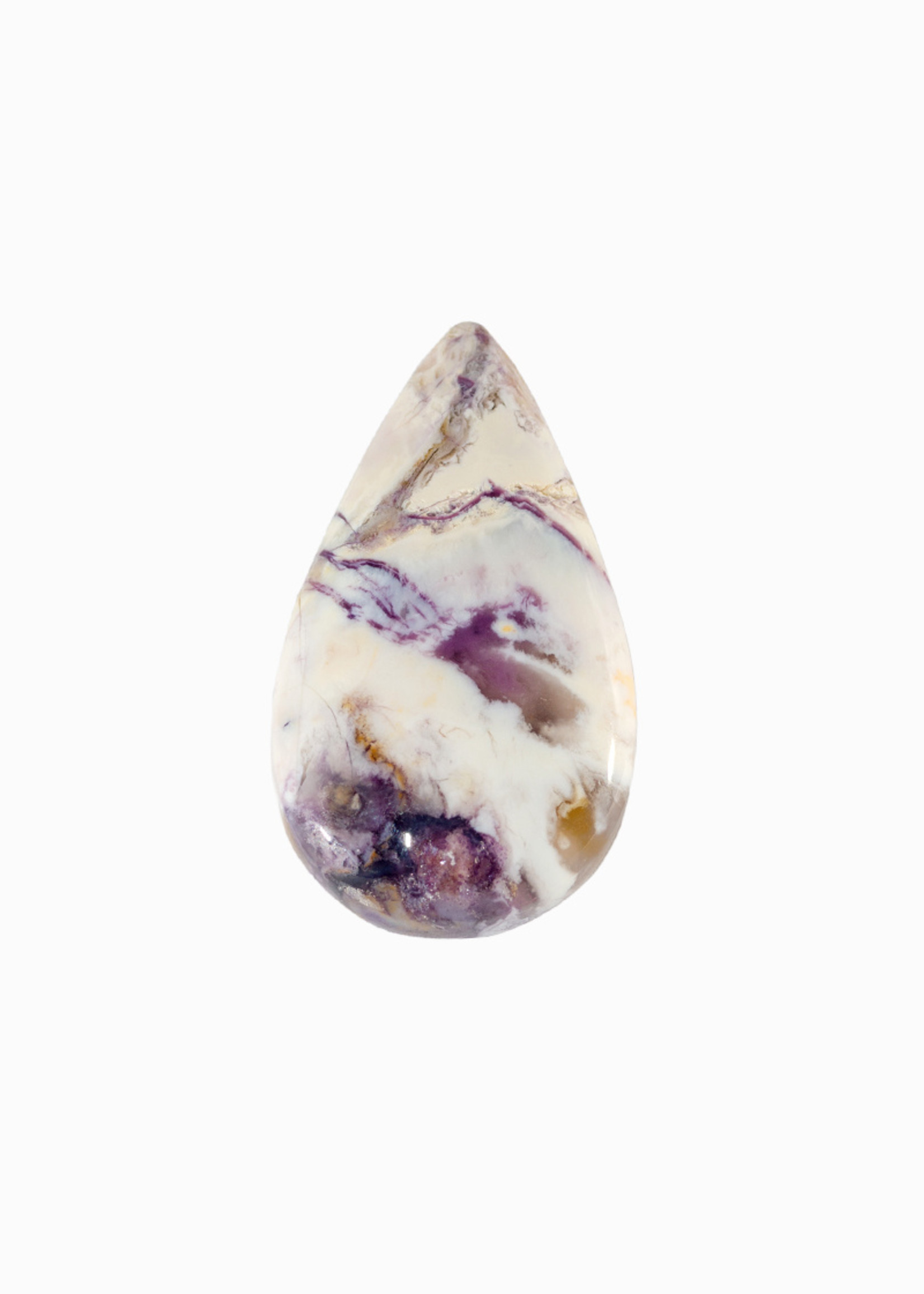 Minerals & Mystics Violet Flame Opal Cabachon