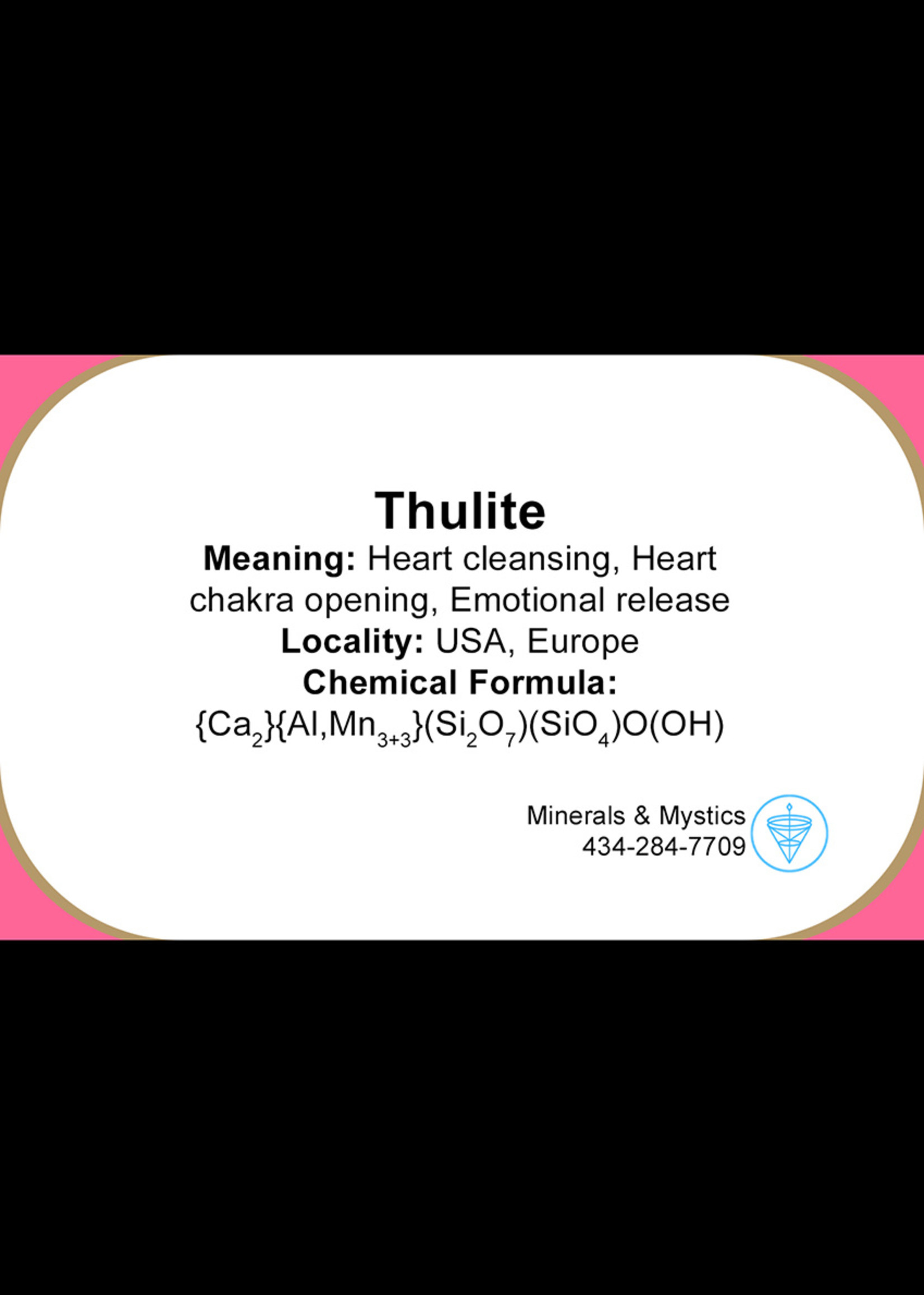 Thulite Ring