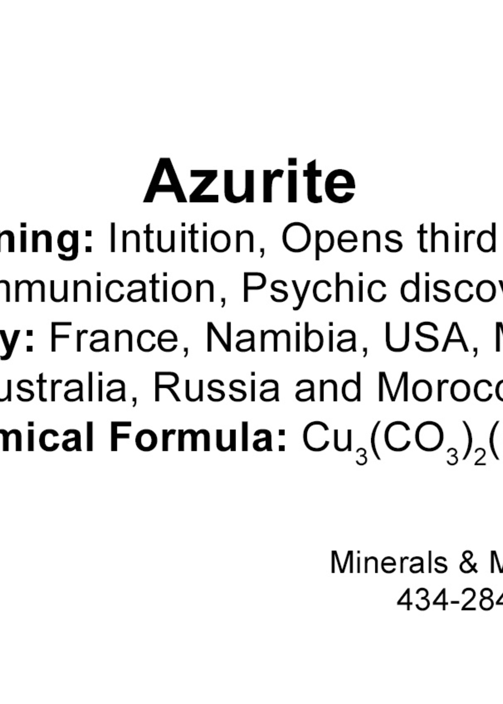 Minerals & Mystics Malachite Azurite US