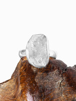 Minerals & Mystics Herkimer Diamond Bezel Set Ring