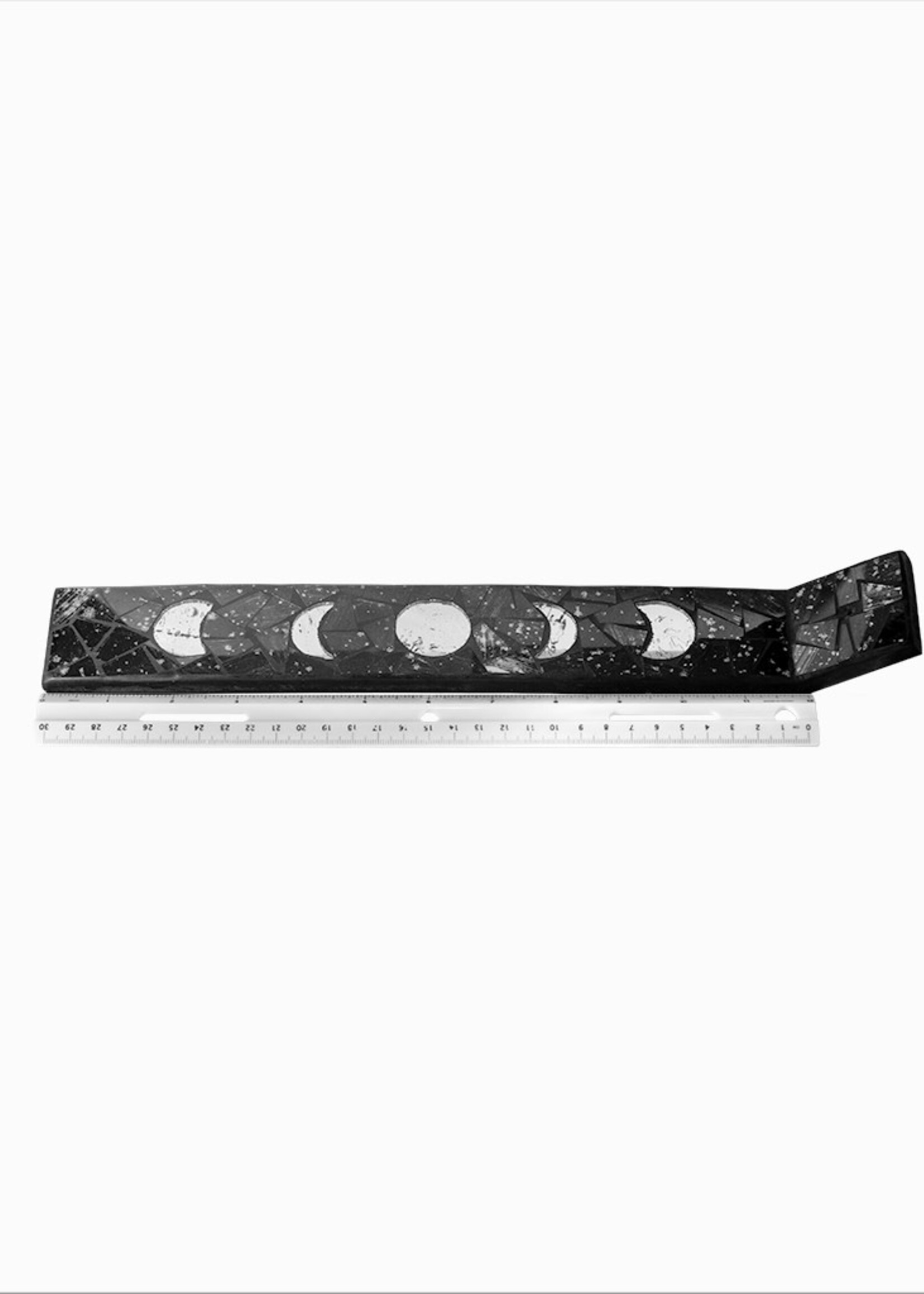 Kheops Glass Mosaic Incense Holder Moon Phases