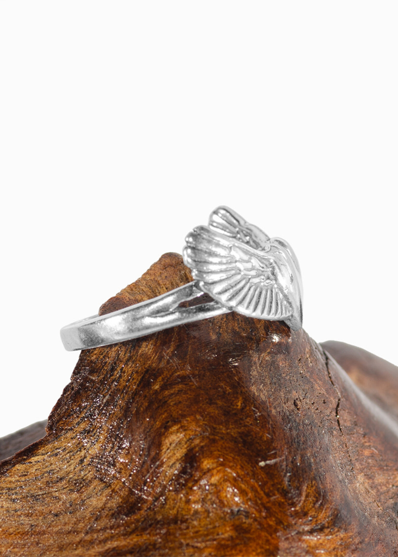 Wellstone Jewelry Winged Heart Ring