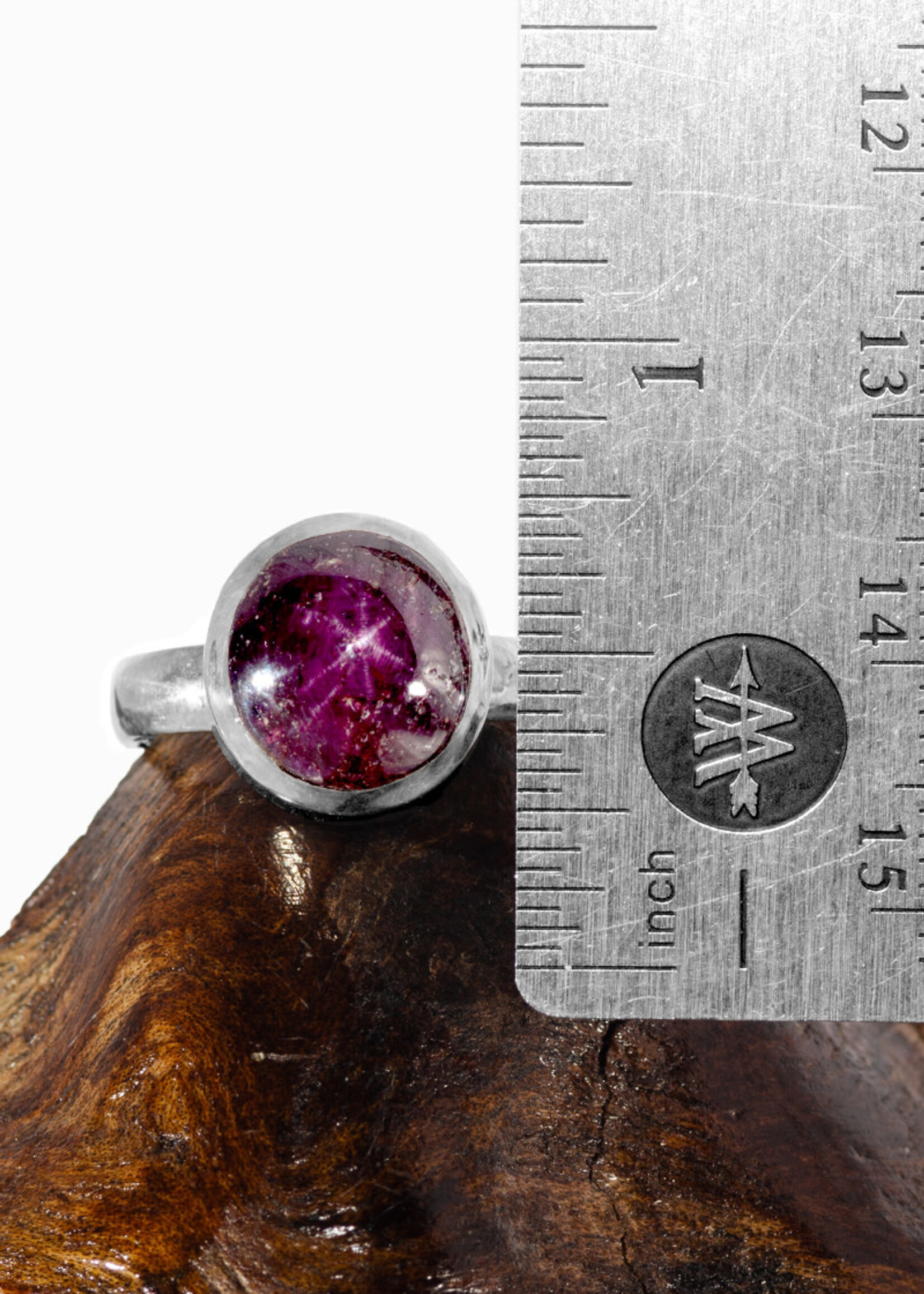 Minerals & Mystics Star Ruby Ring