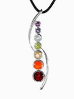 Esprit Creations Chakra Graduating Swoop Pendant