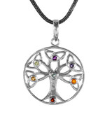 Esprit Creations Chakra Celtic Tree Pendant