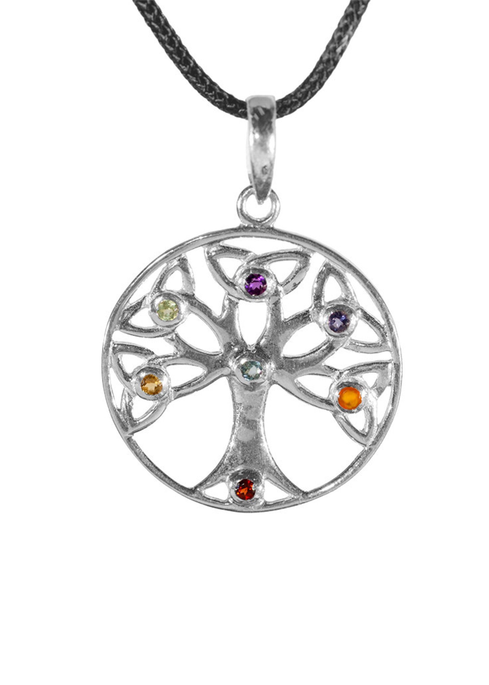 Esprit Creations Chakra Celtic Tree Pendant