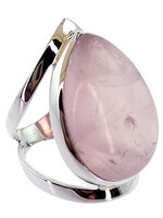 Crystal Earth CE Rose Quartz Ring