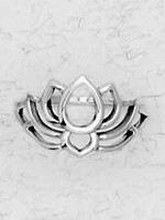 Nirvana Sterling Silver Lotus Ring