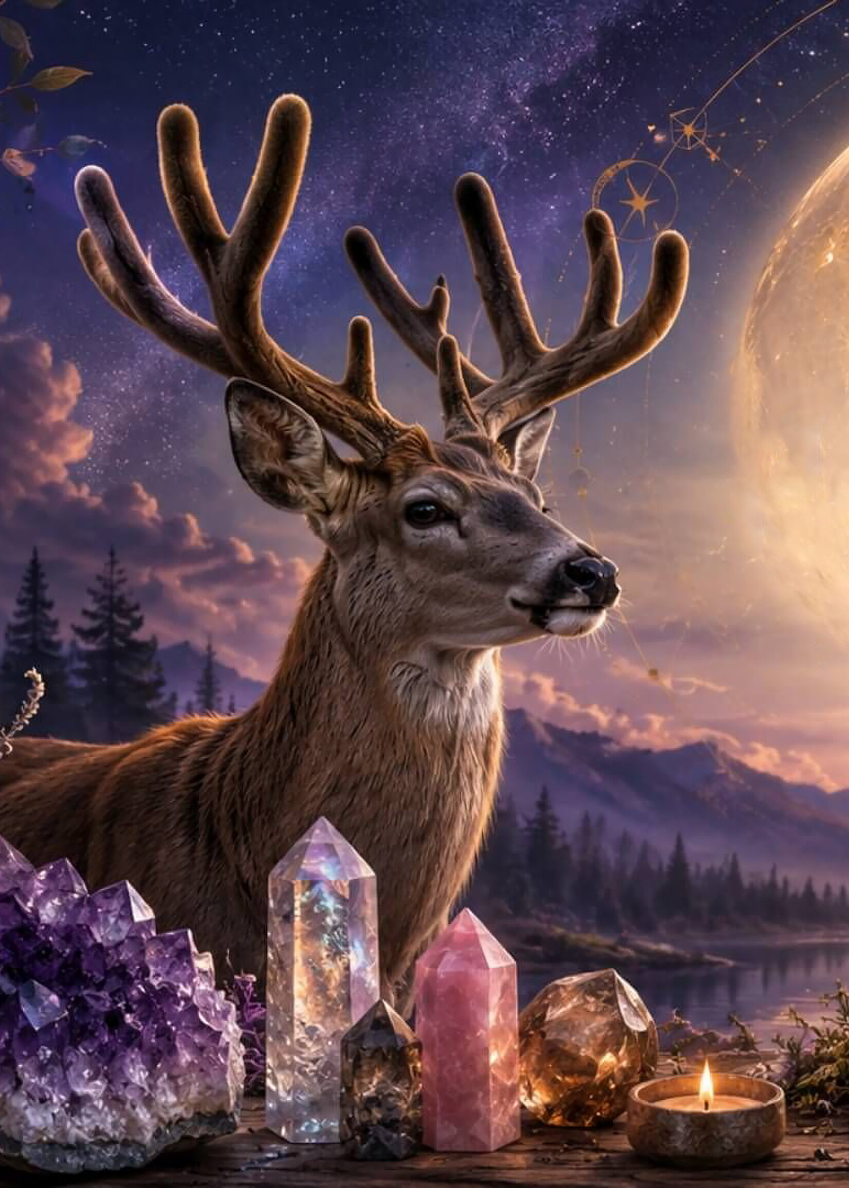 Minerals & Mystics Buck Moon Tea Ceremony